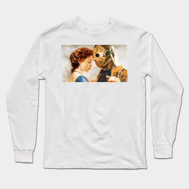 Jason Vorhees as Jack Dawson Long Sleeve T-Shirt by luigitarini